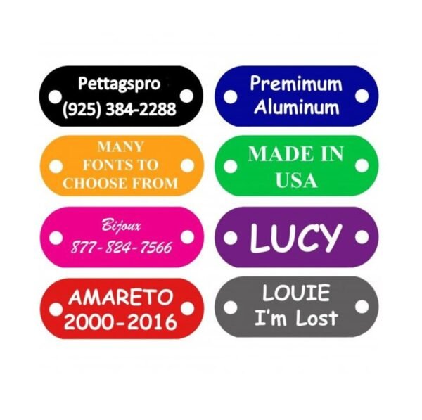 Dog Collar Name Plate