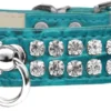 Rhinestone Designer Croc Dog Collar