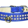 Rhinestone Designer Croc Dog Collar