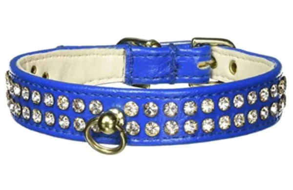 Rhinestone Designer Croc Dog Collar