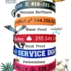 Custom Perma-Print Waterproof Dog Collar