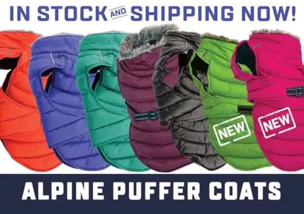 Alpine Puffer Dog Coats