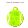 Tennis Ball Dog Tag