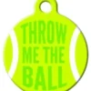 Tennis Ball Dog Tag